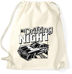 printfashion Éjszakai dritftelés - Sportzsák, Tornazsák - Natúr (17848272)