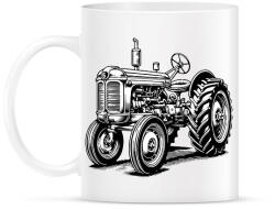 printfashion Retro traktor - Bögre - Fehér (17852460)