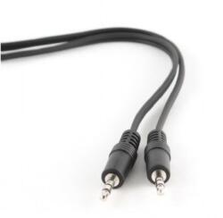 Gembird 1.2m, 3.5mm/3.5mm, M/M audio cable Black (CCA-404)