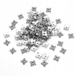 MIXFORM Fém rátétek gyöngyökhöz 6x6x2mm 100db (14WB8608)