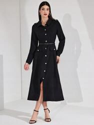 Shein KC84201 Ruha MIDI Póló Gombos Pánt Shein (45) 44