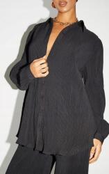 Prettylittlething FC21108 Prettylittlething Tall Fodros Fekete Ing (44) Xs