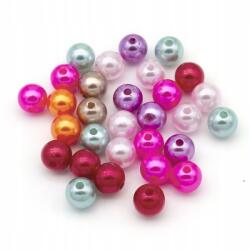 Mixform Akril gyöngy, Kerek, Szín: Mix 12mm 28db/25g (13WB24843)