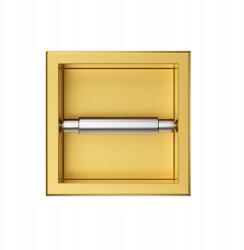 BALNEO Wc-papír Tartó Üreges Arany Wall Box PAPER1 Rozsdamentes (B0301030301-1)