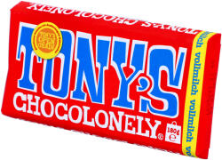 Tony's chocolonely Tony's Vollmilch tejcsokoládé chocolonely 180g (8717677337996)