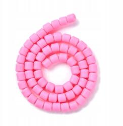 Mixform Polimer agyag gyöngyök, Handmade, Oszlop, 6.5x6mm, 58db/38cm/szál (13WB30044)