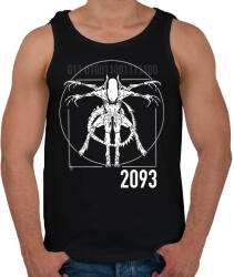 printfashion Alien Xenomorph - Férfi atléta - Fekete (17784524)