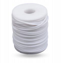 MIXFORM Szintetikus gumizsinór Üres, Fehér, 2mm, Lyuk 1mm, 50m/orsó (13WB29213)