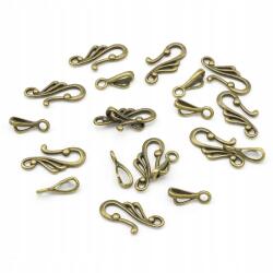 MIXFORM Rögzítő kampó fém ötvözet 25x12mm 10db (13WB16380)