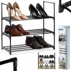 Vilde Könyvespolc Cipőspolc szekrény rendszerező állvány 3 szintes emeletes (5904316476311)