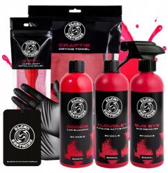 Blend Brothers Karosszéria autómosó szett XL sampon hab ecset Törölköző ajándék