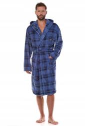 L&L Férfi Fürdőköpeny 2457 Pedro navy Nav L (5903672834797)