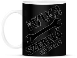 printfashion Szerelő - Bögre - Fekete (17816439)