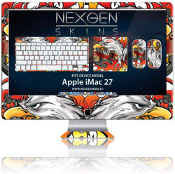 Nexgen skins 3D hatású iMac tok szett 27" (Iron Eagle 3) (IMAC270009)
