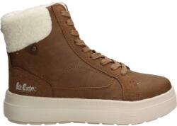 Lee Cooper LCJ-25-01-3735LA bélelt női bokacsizma, Size 38, barna, ökológiai bőr (LCJ-25-01-3735L)