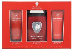 Tonino Lamborghini Sportivo EDT 125 ml + ASB 100 ml + SG 100 ml (Barbati)