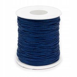 MIXFORM Viaszolt pamut zsinór, berlini kék, Vastagság: 1mm, 90m/tekercs (13WB29073)