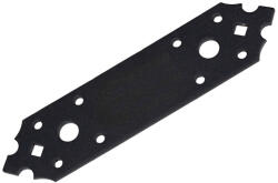 Evotools Placa Perforata Imbinare Lemn Negru Decorativ (682396)