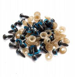 MIXFORM Biztonsági szemek menetes és szorító játékhoz műanyag kék 8mm 20pár (13WB23553)