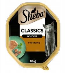 Sheba Classics nedves macskaeledel szarvashússal terrin tálcában 85 g
