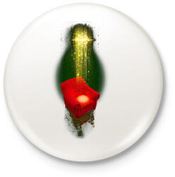 printfashion Török Edina 04 - Kitűző, hűtőmágnes - Fehér (17738373)