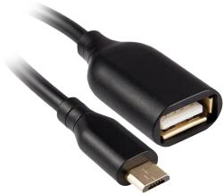 Bravas Кабел Micro OTG USB 1м. черен (valp_2040)