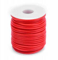 MIXFORM Szintetikus gumizsinór, Üres, Piros, 2mm, Lyuk 1mm, 50m/orsó (13WB29404)