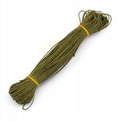 MIXFORM Viaszolt pamut zsinór olívazöld 1mm 60-65m (13WB28819)