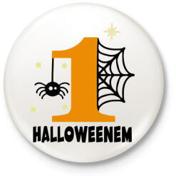 printfashion Első Halloweenem - Kitűző, hűtőmágnes - Fehér (17754181)