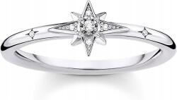 Thomas Sabo Női Gyűrű 925-ös sterling ezüst cirkónia csillag