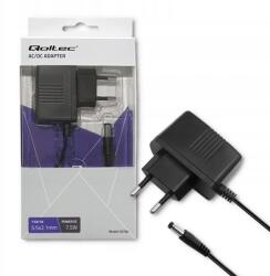 Qoltec Hálózati adapter Qoltec 7.5V 1A 7.5W impulzus csatlakozó 5.5x2.1 mm 1.2m fekete (50784)