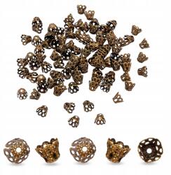 MIXFORM Fém rátétek gyöngyökhöz 12x8mm 50db (2WB30399)