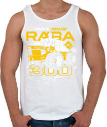 printfashion RÁBA 300 - Férfi atléta - Fehér (17735693)