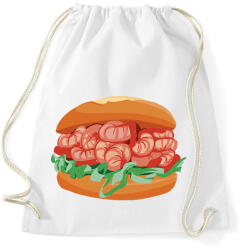 printfashion Garnélarákos szendvics - Sportzsák, Tornazsák - Fehér (17847349)