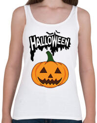 printfashion Halloween tök - Női atléta - Fehér (17755795)