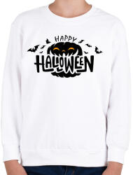 printfashion happy halloween - Gyerek pulóver - Fehér (17771899)