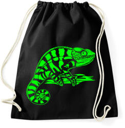 printfashion kaméleon - Sportzsák, Tornazsák - Fekete (17715118)