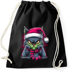 printfashion Grincs macska - Sportzsák, Tornazsák - Fekete (17804898)