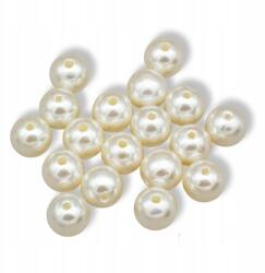 Mixform Gyöngy Akril Gyöngyök Kerek Szín: Elefántcsont 14mm 18db/25g (13WB14118)