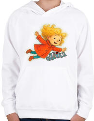 printfashion Gabika - Gyerek kapucnis pulóver - Fehér (17735359)