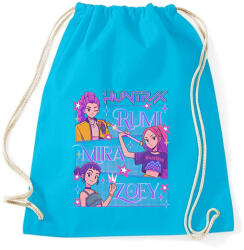 printfashion Demon Hunters - Sportzsák, Tornazsák - Surf blue (17731771)