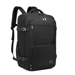 Konofactory Fekete nagy kapacitású utazótáska repülőre " Explorer" - XL méret (R207-black-HU)