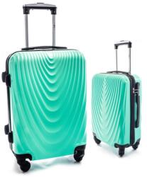 Rogal Zöld 2 részes szett keményfedeles bőrönddel „Motion - M, L + M, XL (S663set2-mint-HU)