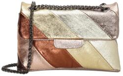 Charm London Arany luxus bőr crossbody táska „Trinity (KL598-145-multigold-HU)