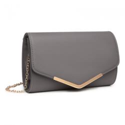 Konofactory Szürke díszített alkalmi táska „Essence (K064-grey-HU)