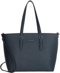Charm London Sötétkék nagy shopper válltáska „Misty (K17147-002-navy-HU)