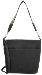 Beagles Fekete válltáska díszített pánttal „Polly (K20594-001-black-HU)