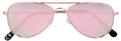 Sunmania Rózsaszín tükrös gyerek pilóta napszemüveg " Kids Aviator" (3-12 év) (3796-pink-HU)