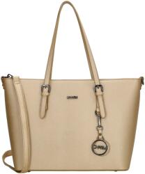Charm London Arany nagy shopper válltáska „Misty (K17147-146-lightgold-HU)