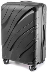 Rogal Szürke strapabíró keményhéjú bőrönd „Tide TSA zárral - méret M, L, XL (KPP5solo-grey-HU)